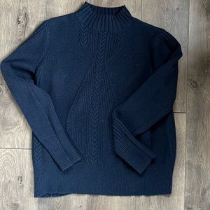 Jason Wi small womens navy sweater